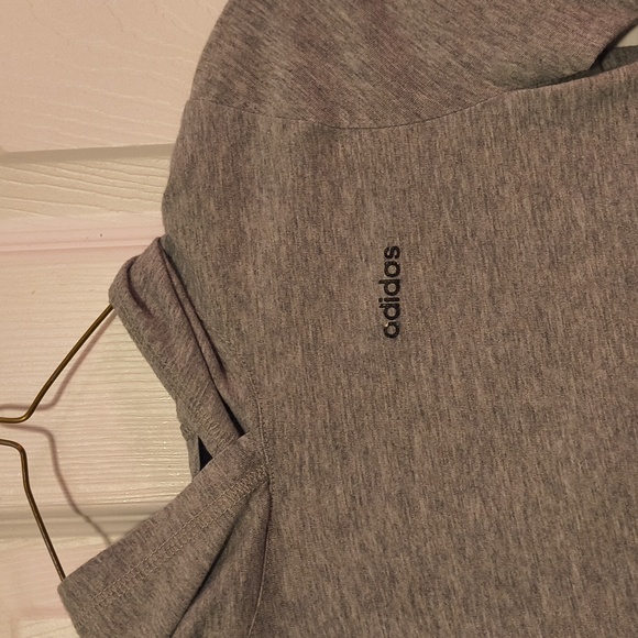 Boy's Adidas Long Sleeve Hoodie - Picture 2 of 4